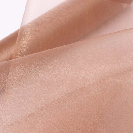Dusty Rose Sheer Chiffon Fabric Bolt, DIY Voile Drapery Roll 12"x10yd