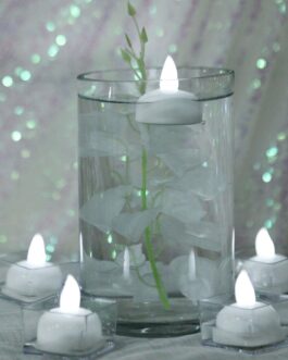 12 Pack White Flameless LED Floating Waterproof Tealight Candles